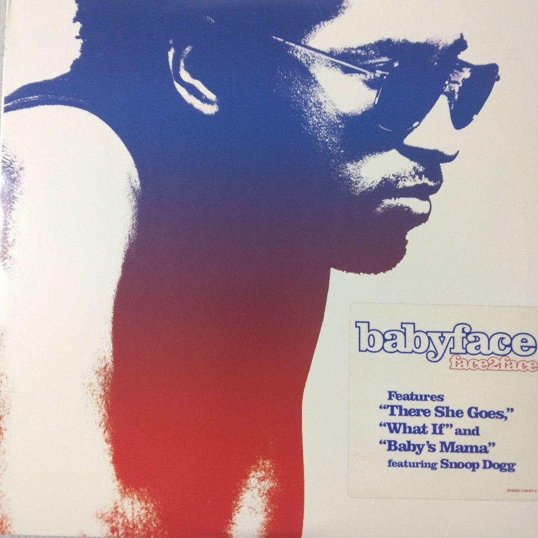 美品 babyface face2face 2LP レコード R&B　vinyl