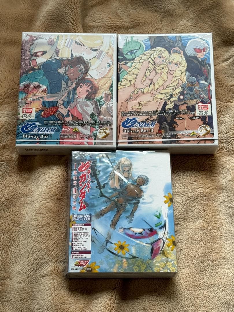 ∀ガンダム Blu-rayBoxセット（TVシリーズ1&2巻＋劇場版）限定生産版