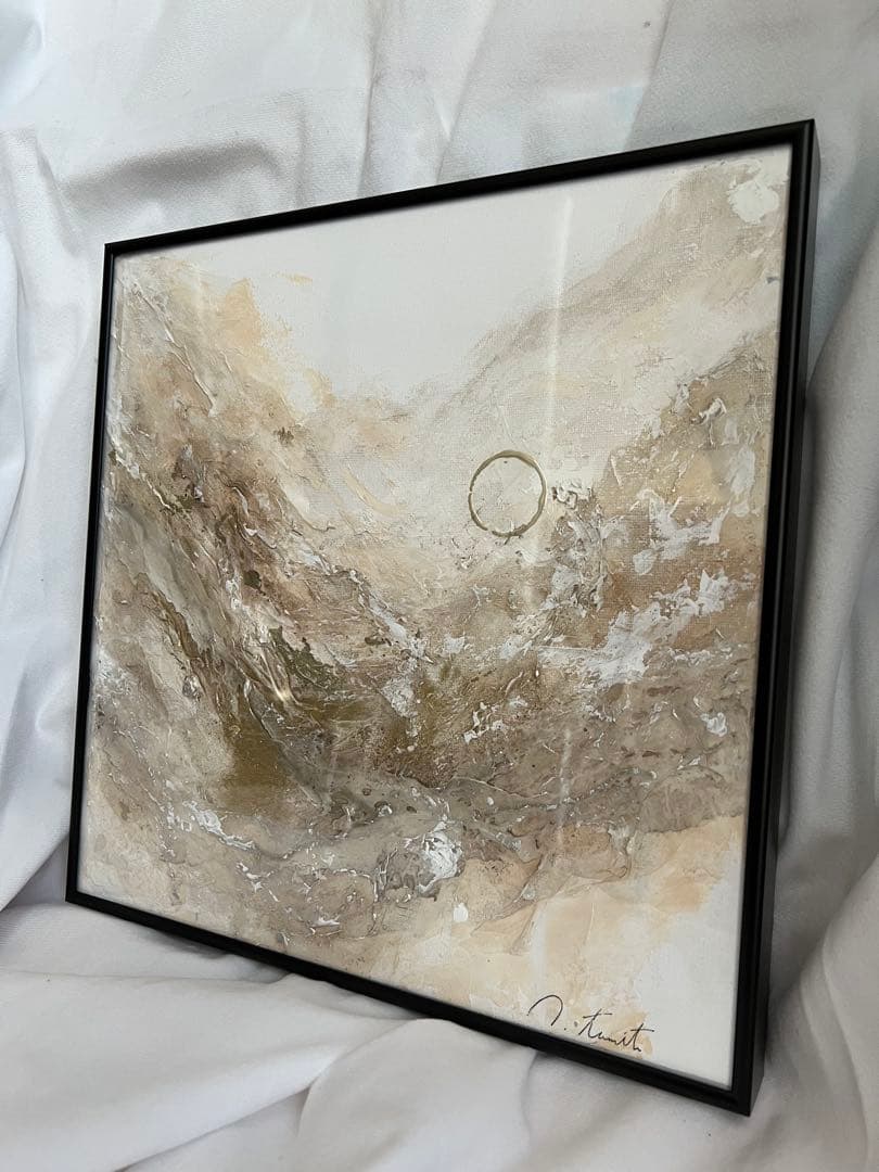 原画/額装済み/和風/禅/絵画/アート/抽象画/ニュアンス/モダン/ホテル/内装