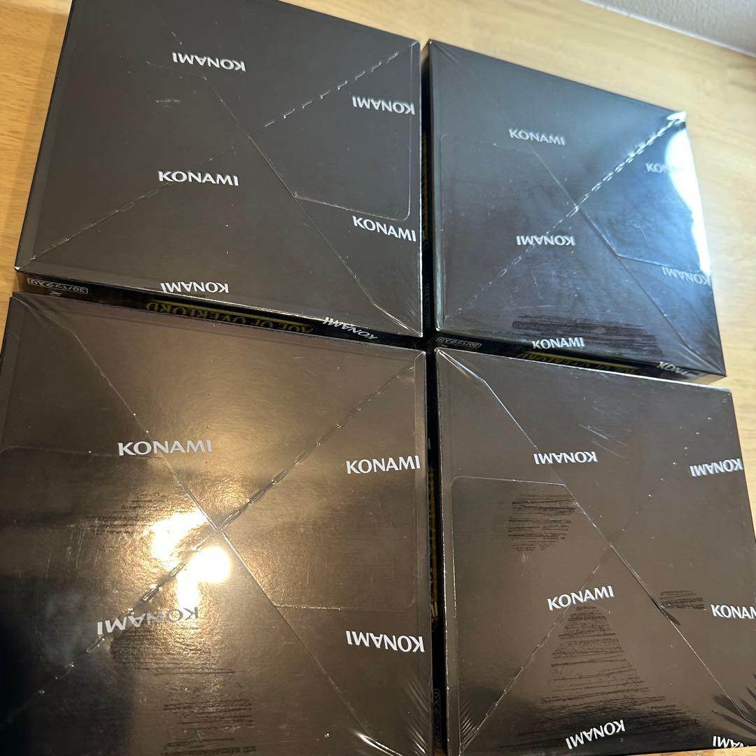 AGE OF OVERLORD 未開封　シュリンク付き　4BOX