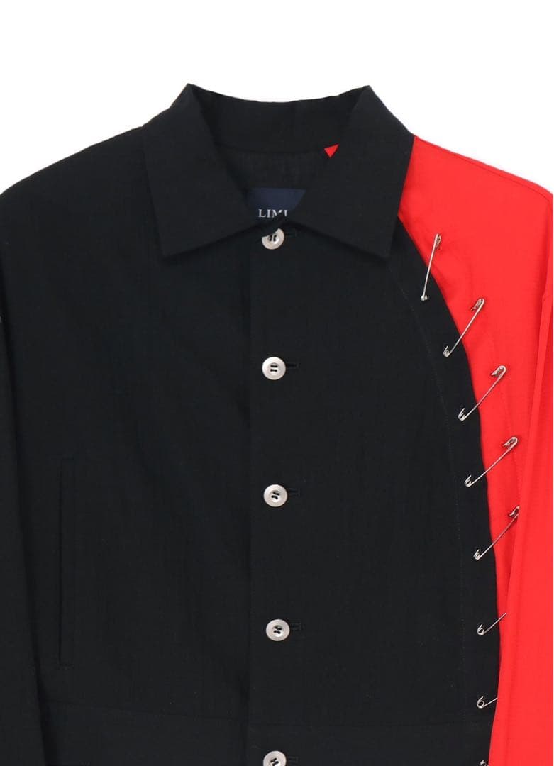 LIMI feu 安全ピン ジャケット