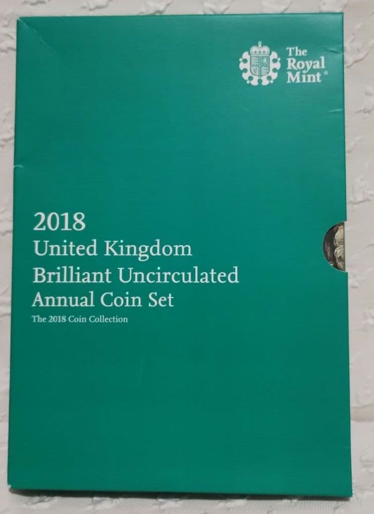 【希少】2018年 英国 ロイヤルミント公式 年次記念セット