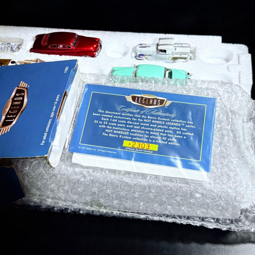ミニカー Hot Wheels Legends Barris Kustom Set