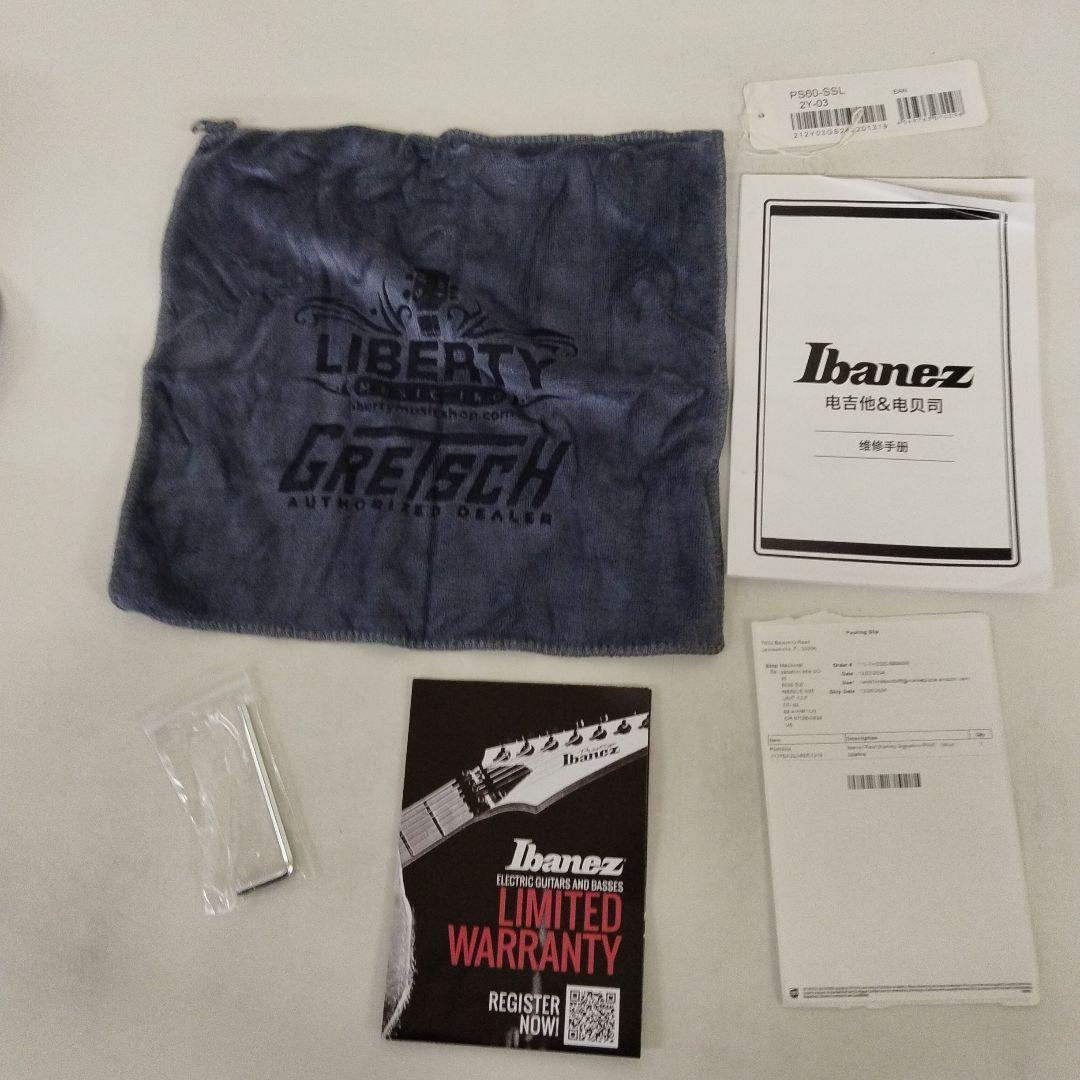 Ibanez PS60 シルバー スパークル傷あり