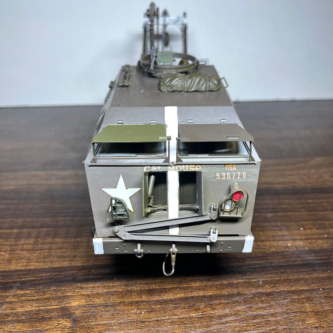 1/35 アメリカ軍　M25 戦車運搬車　クォードガントラクター