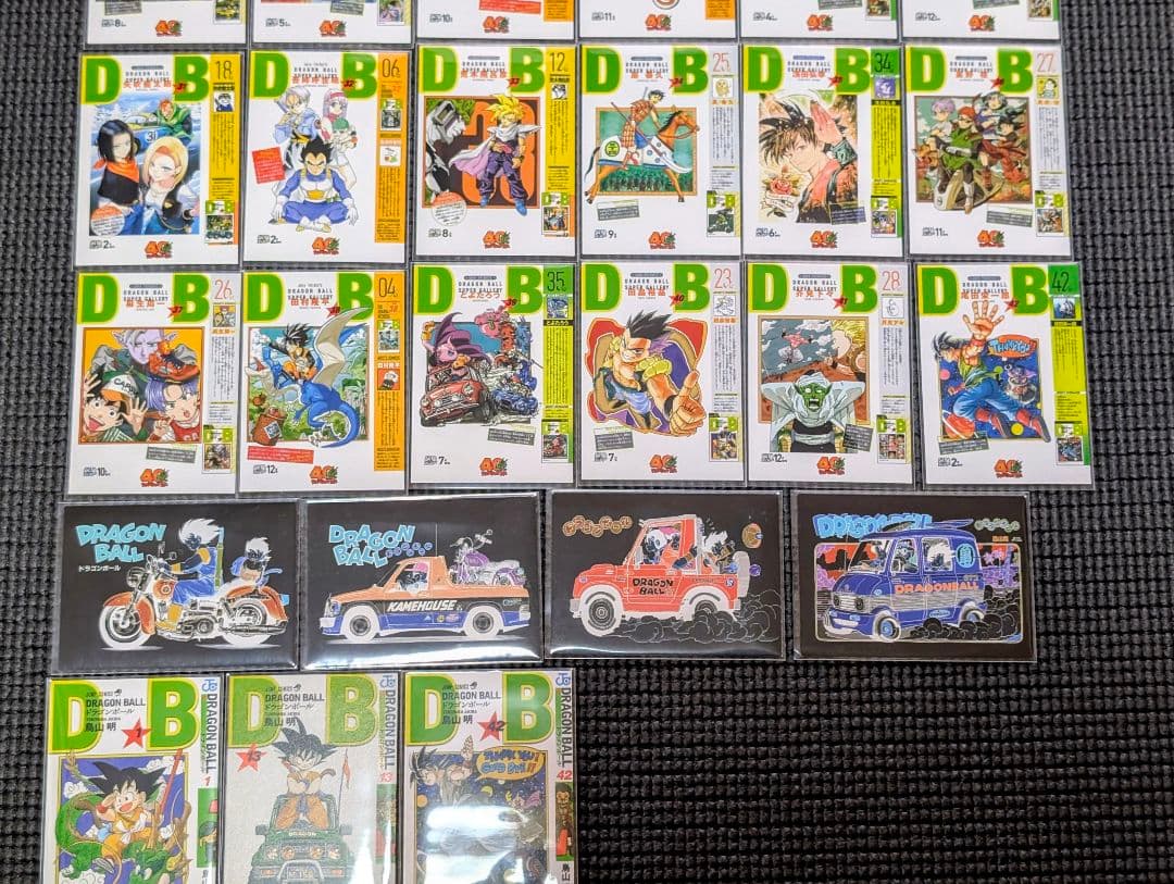 ４９枚スリーブ入　ドラゴンボール鳥山明カバーイラスト　ジャンプ作家イラストカード