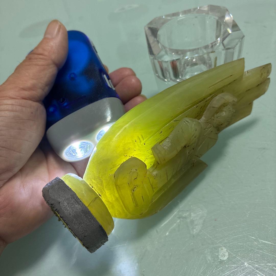 如来佛手 孙悟空 古玉 出土物 ？ 翡翠？ ￼