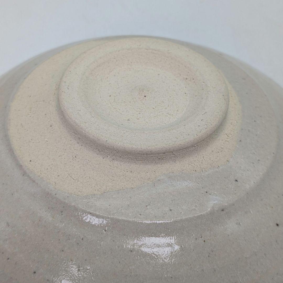 山月窯 川本了生 弥七田織部馬盥茶盌 共箱共布 美濃焼 抹茶碗 抹茶茶碗 茶道具