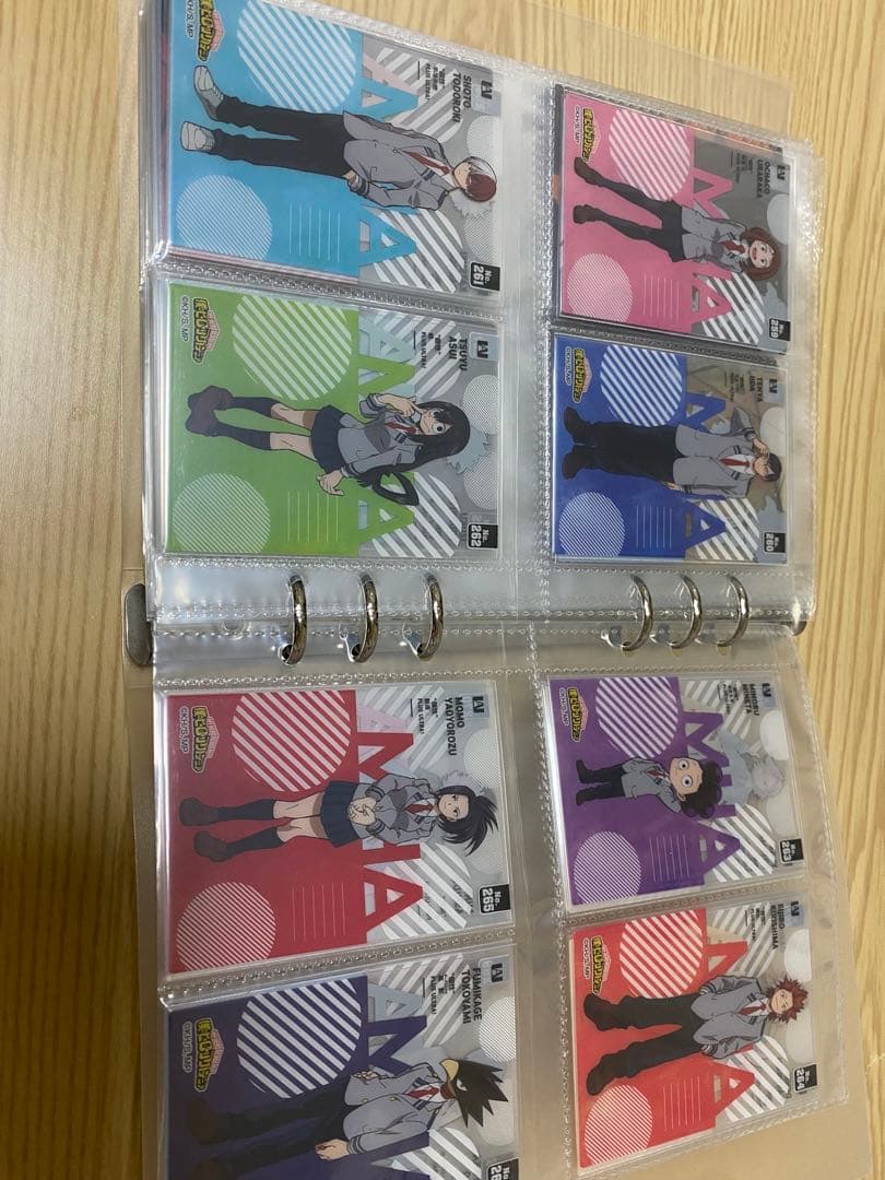 ヒロアカ クリアカードコレクション 1.2.3.4.5 コンプリート ファイル有