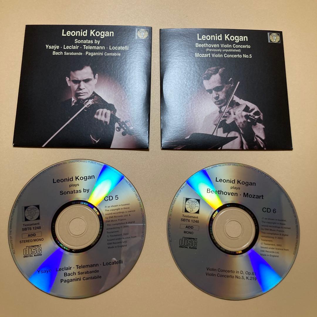 レオニード・コーガン◆TESTAMENT ◆ヴァイオリンコレクション
