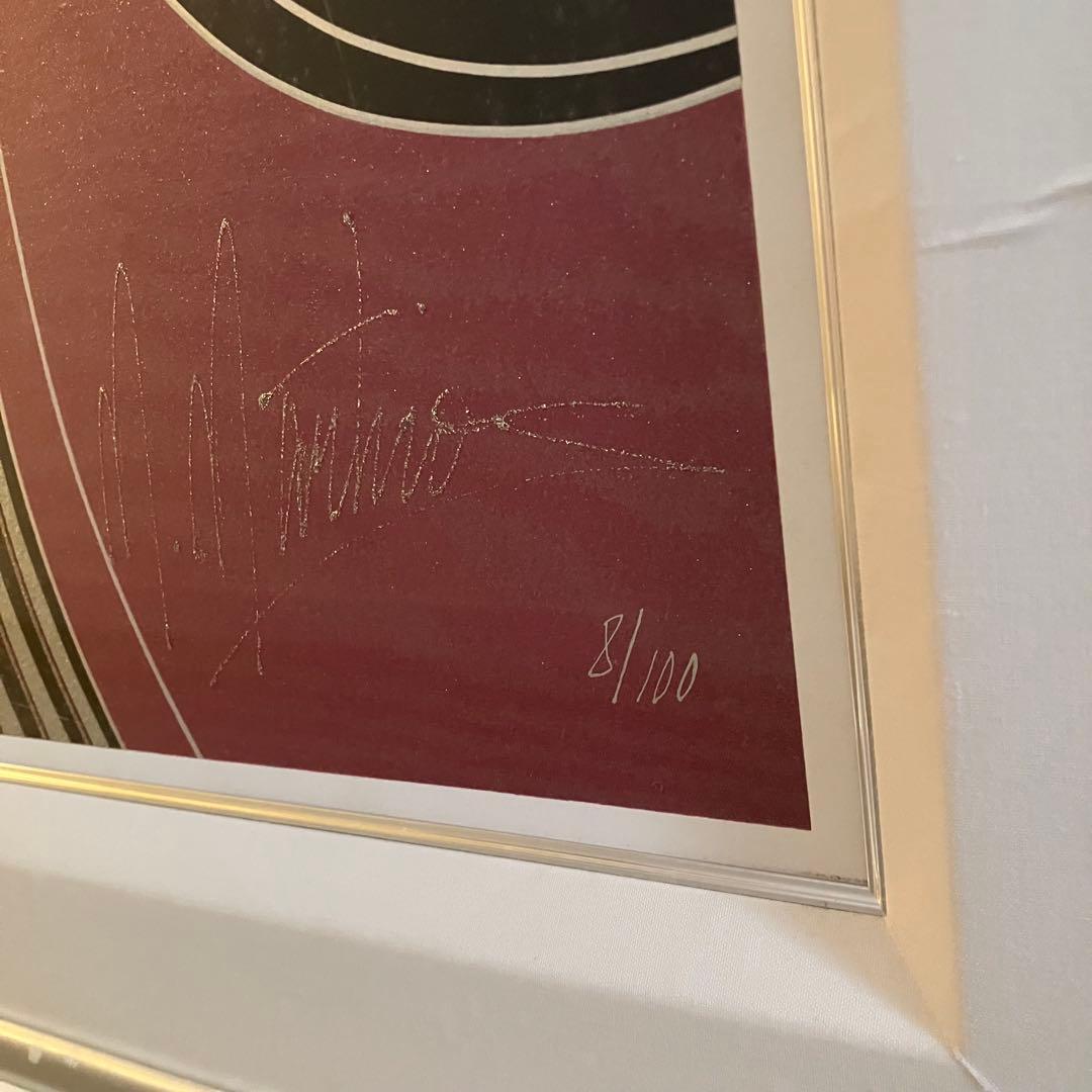 希少★マーティロ・マヌキアン シルクスクリーン　絵画　100限定　サイン入り