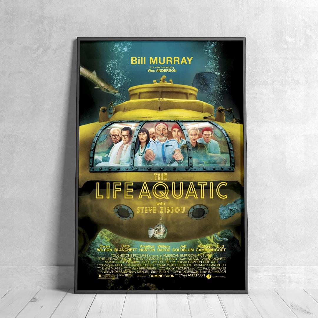 【映画館用両面ポスター】ライフ・アクアティック ウェス・アンダーソン監督