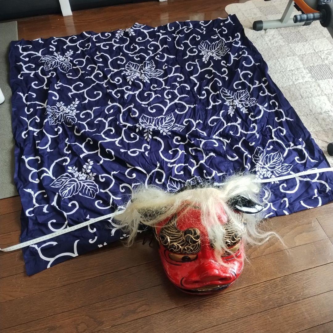 【さらに値下げしました】木製獅子頭