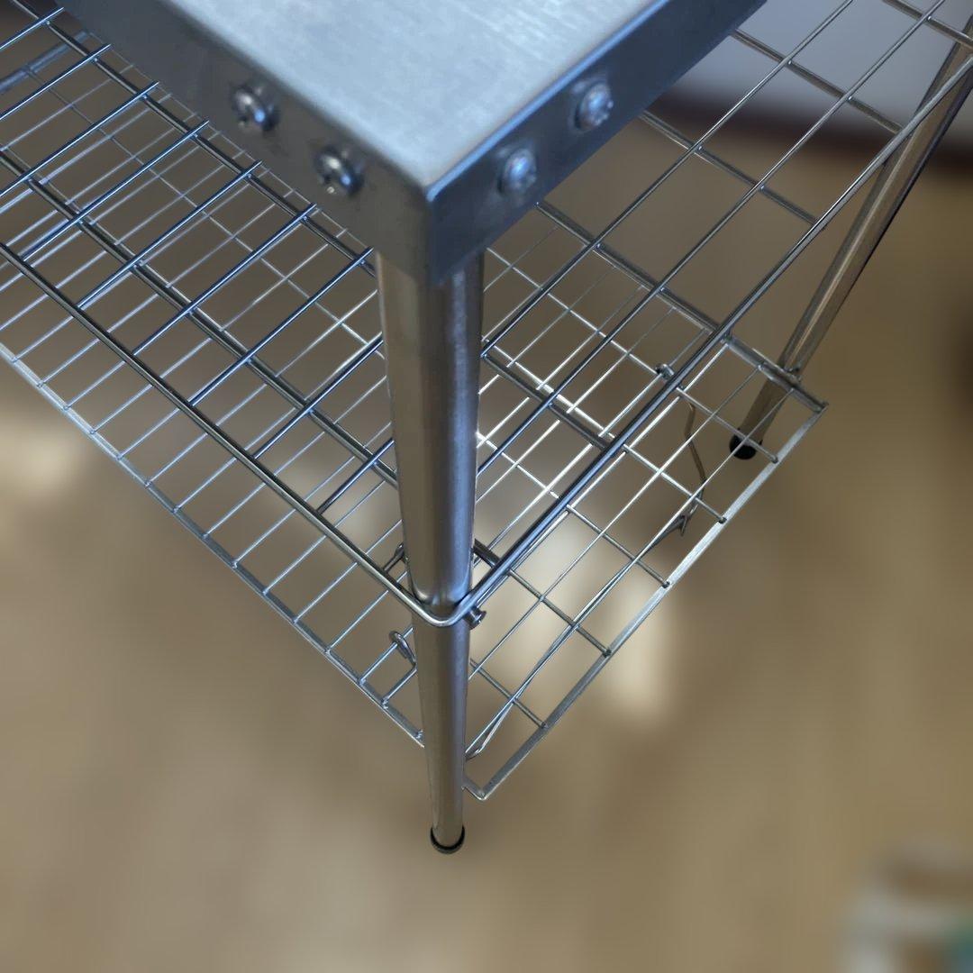 テンマクデザイン tent-Mark ステンレスワークテーブルHI