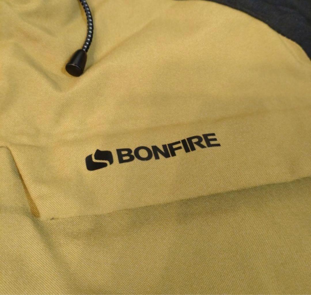 BONFIRE スノーボードジャケット イエロー/ブラック　中古美品
