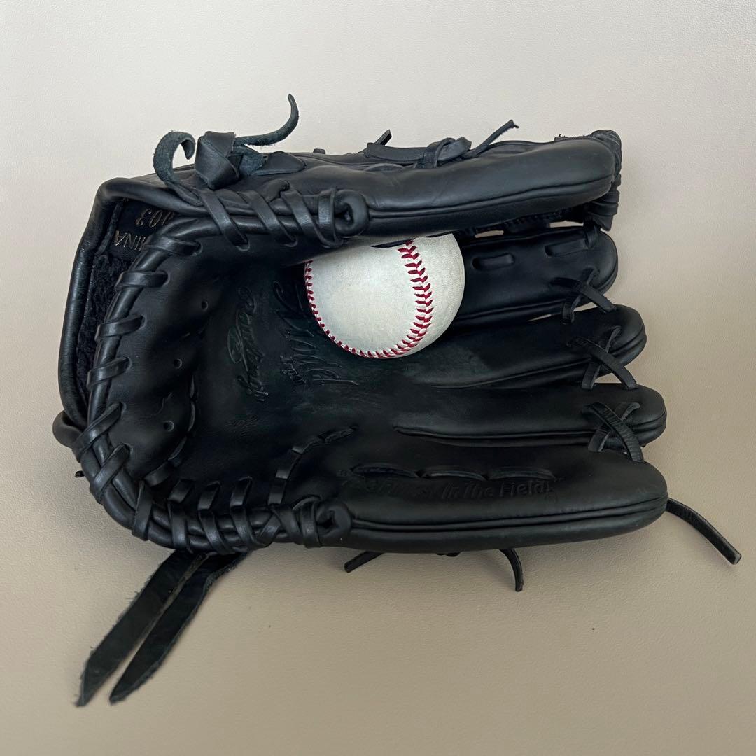 ローリングス　軟式グローブ ブラック