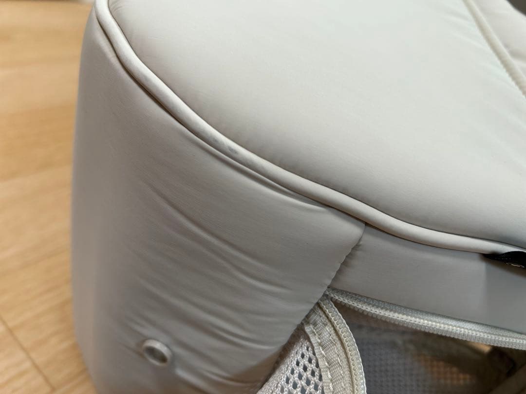 【美品】ssoookスリングバッグオープン型 ベージュ M ブランケット付き