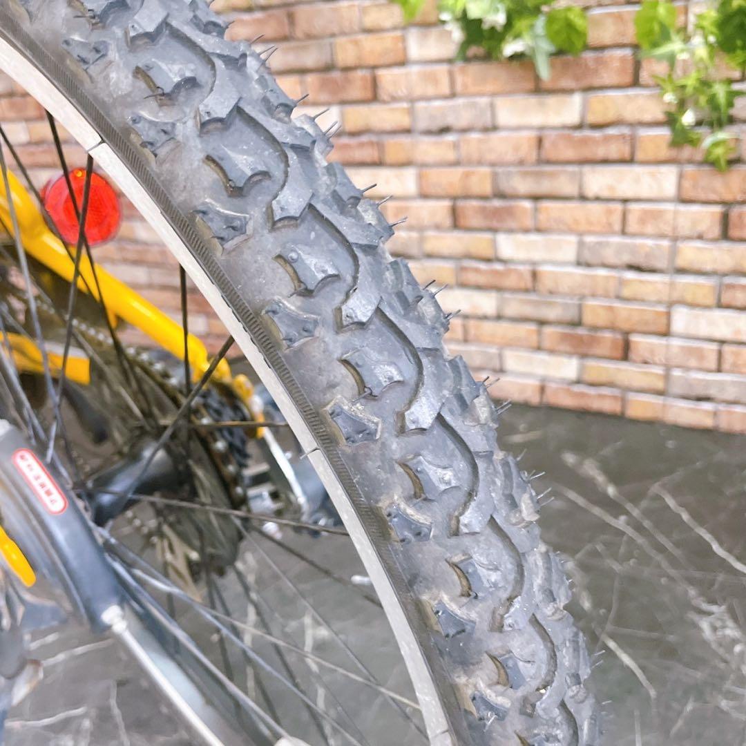 【75】子供用自転車 子供車 HUMMER イエロー 22インチ