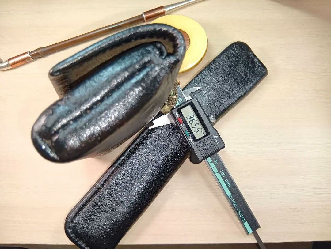 煙草入／天狗前金具／極上美品金工根付／２色煙管