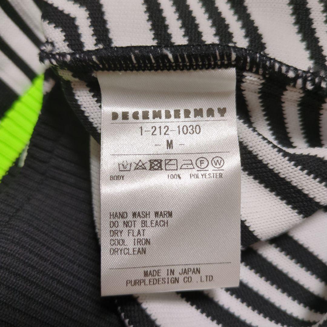 【美品】ディセンバーメイ ゴルフ ニット メンズ 総柄 M