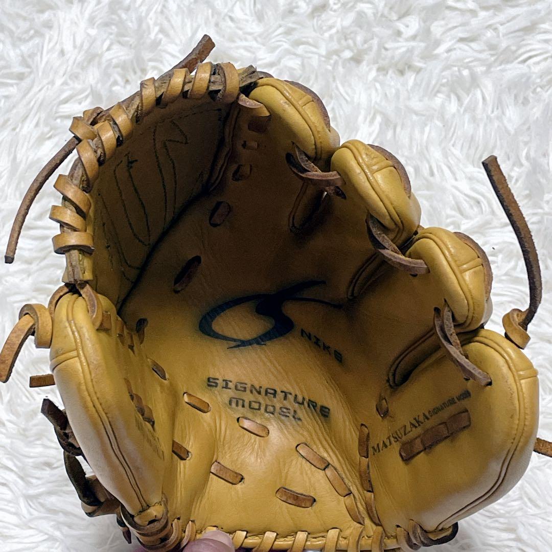 【レア】 NIKE シグネチャーモデル 松坂大輔モデル 軟式用グローブ