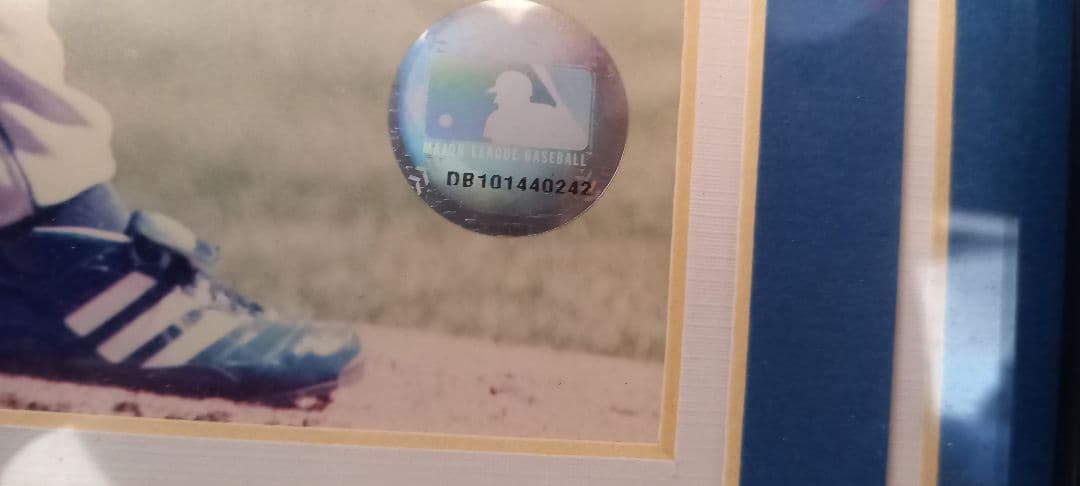 MLB、直筆サイン、石井一久、ルーキーイヤー記念パネル、限定商品シリアルナンバー