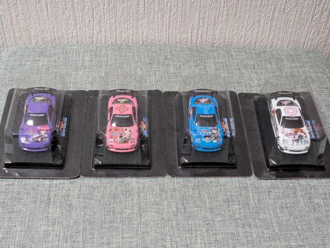 魔法少女リリカルなのはStrikerS 痛車ミニカーコレクション 4台セット