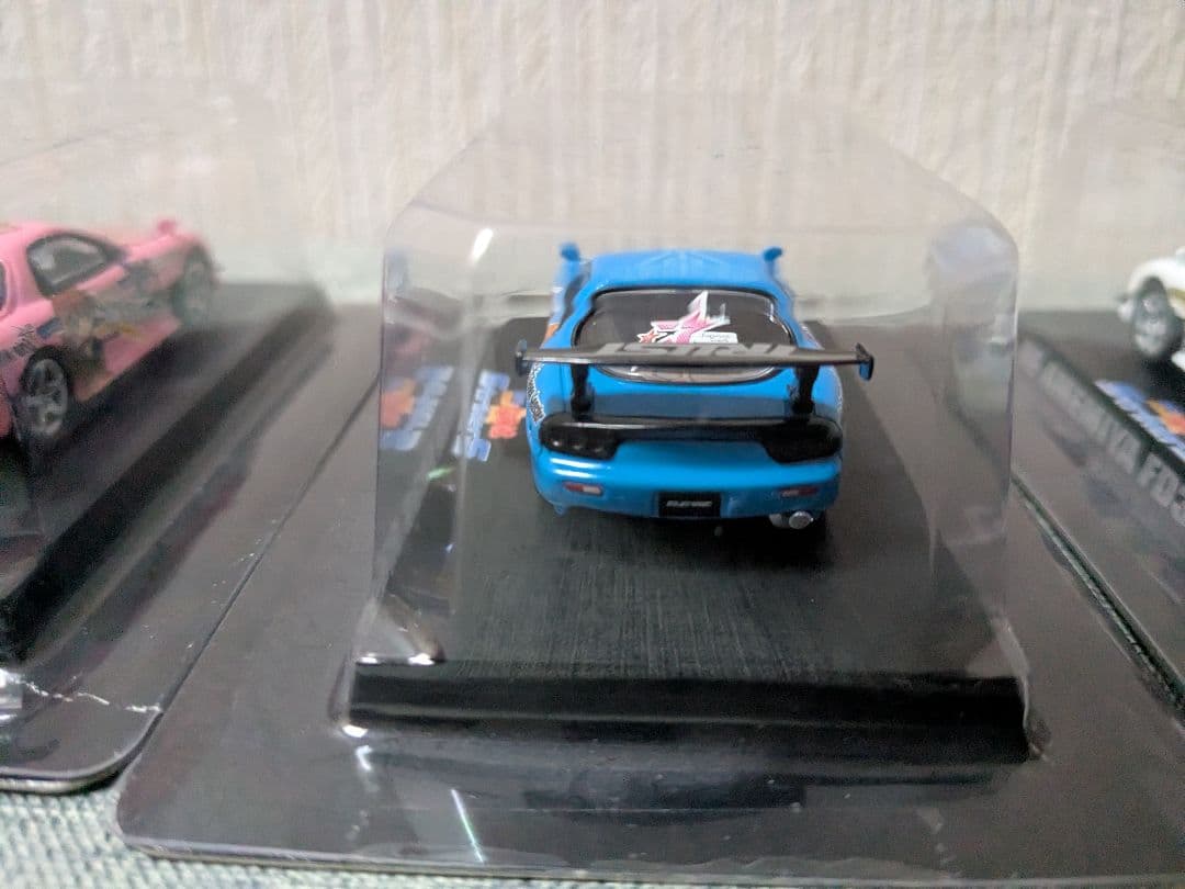 魔法少女リリカルなのはStrikerS 痛車ミニカーコレクション 4台セット