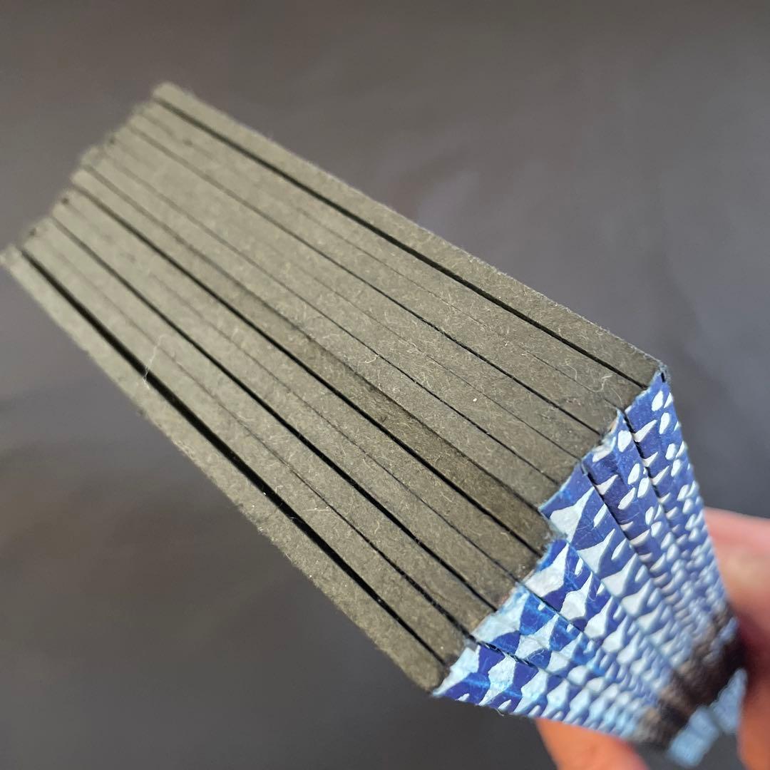 便利堂 縮小屏風「日月山水図屏風」重文表記（国宝指定前ロット）日本美術　美術史