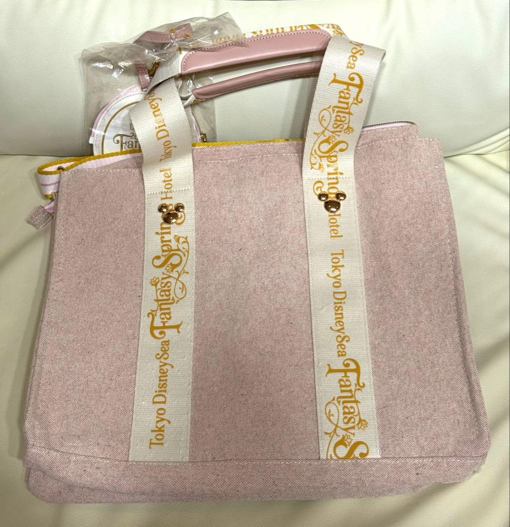 【新品未使用】ファンタジースプリングス宿泊者限定 トートバッグ