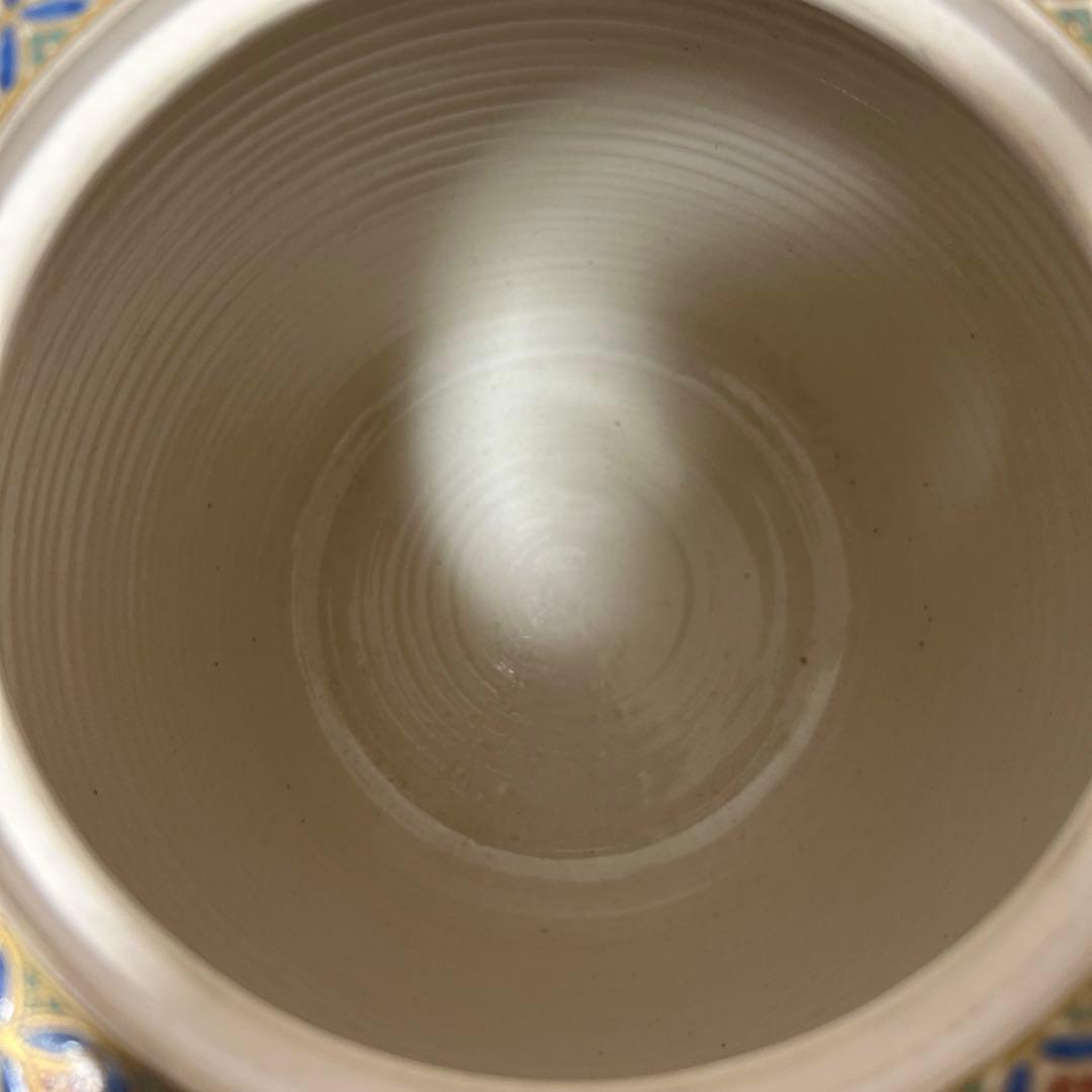 陶正山　薩摩ペルシャ紋水指　茶道具懐石茶箱鵬雲斎坐忘斎淡々斎即中斎七事式茶碗棗