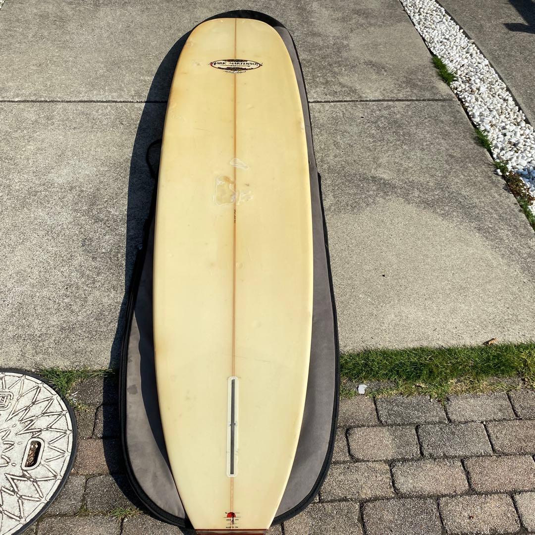 ロングボードRobertAugustマークマーティンソン9.6フィートリペア済