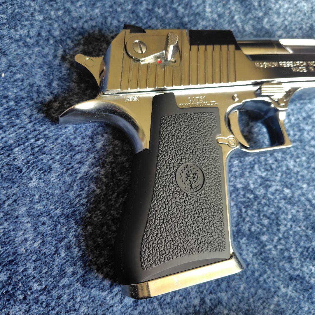 美品　東京マルイ DESERT EAGLE .50AE クロームステンレス