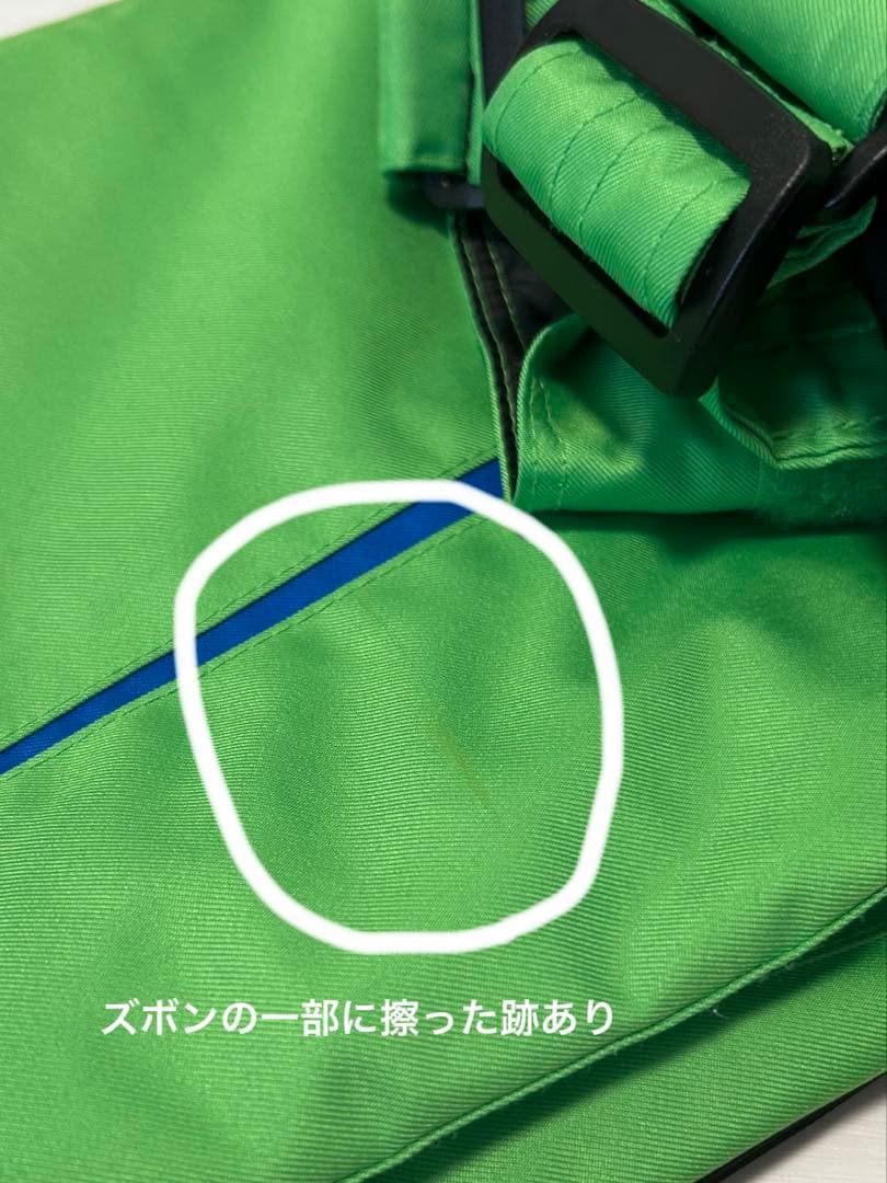 100㎝ Phenix スキーウェア 子ども用 黒と緑