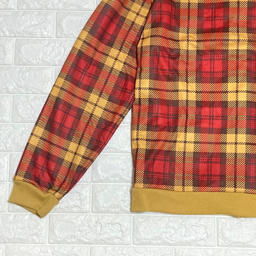 Burton フード付き スノーボードウエア 撥水パーカー チェック柄 Ｌサイズ