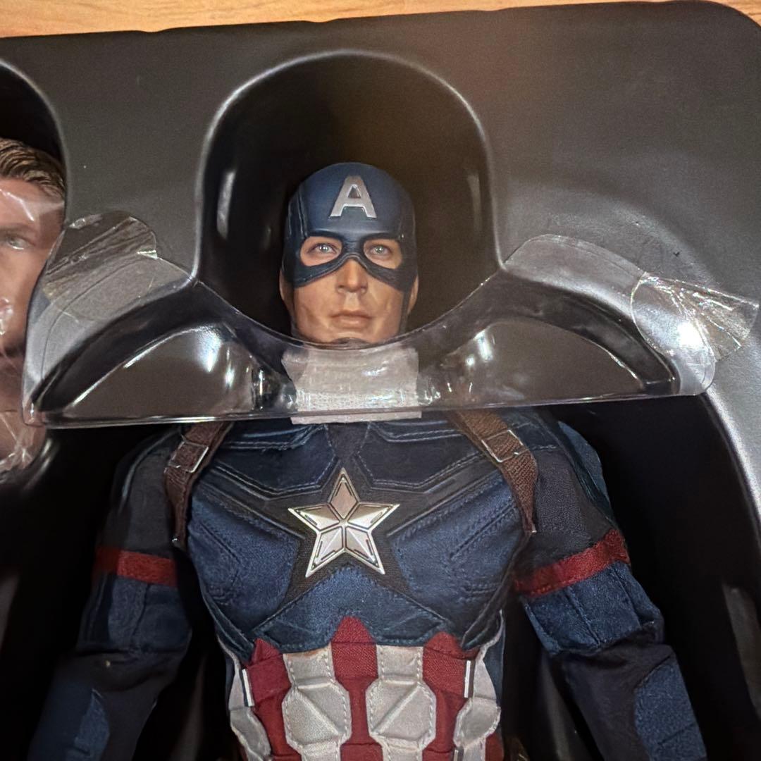 【美品】ホットトイズ MMS350 キャプテンアメリカ シビルウォー