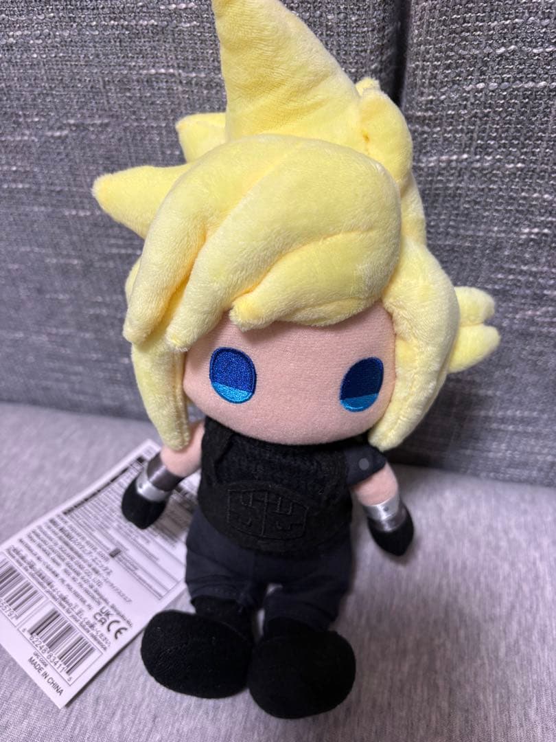 FF7(ファイナルファンタジー7)ぬいぐるみ3点 クラウド ティファ ケットシー