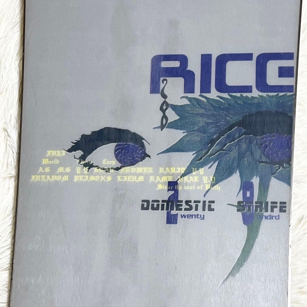 【良品】 RICE 28 DOMESTIC STRIFE 145 スノーボード