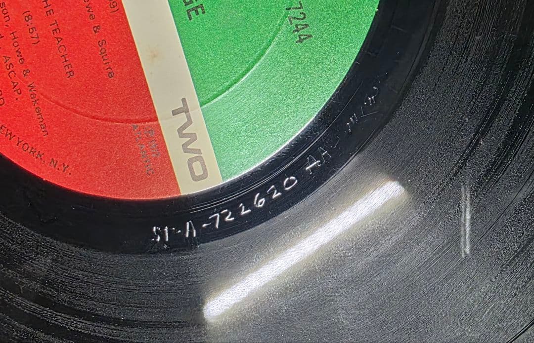 希少高音質 イエス / Close To The Edge USオリジナル盤初期