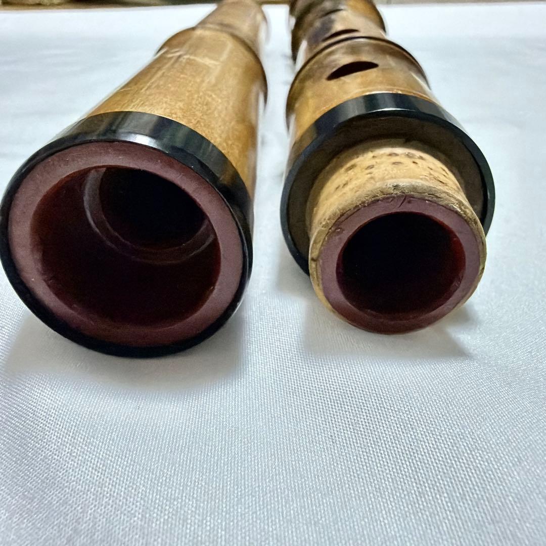 尺八 都山流 玉山銘 1尺8寸 木管 楽器 54.5cm