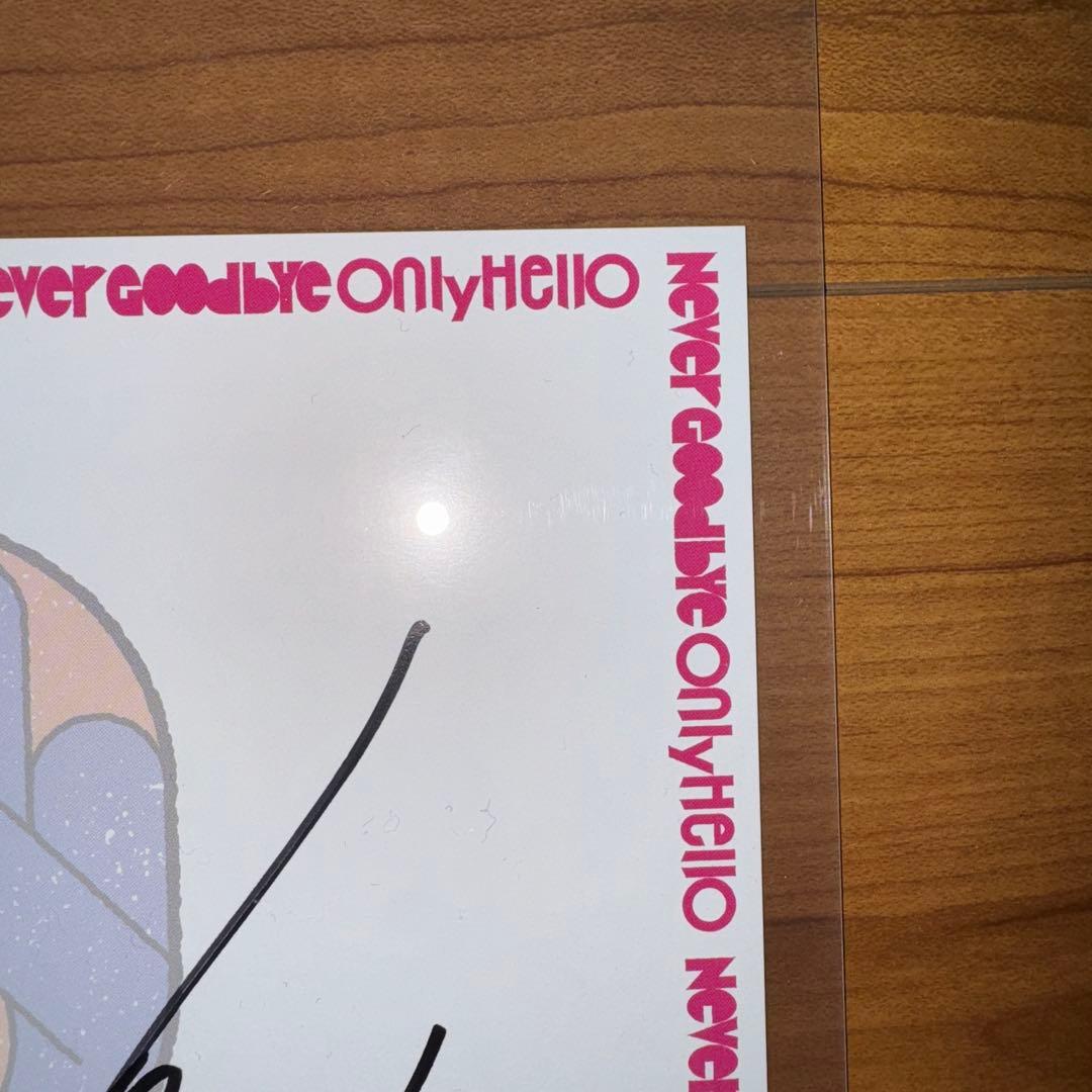 イナバサラス INABA/SALAS サイン色紙 稲葉浩志 イナサラ B’z