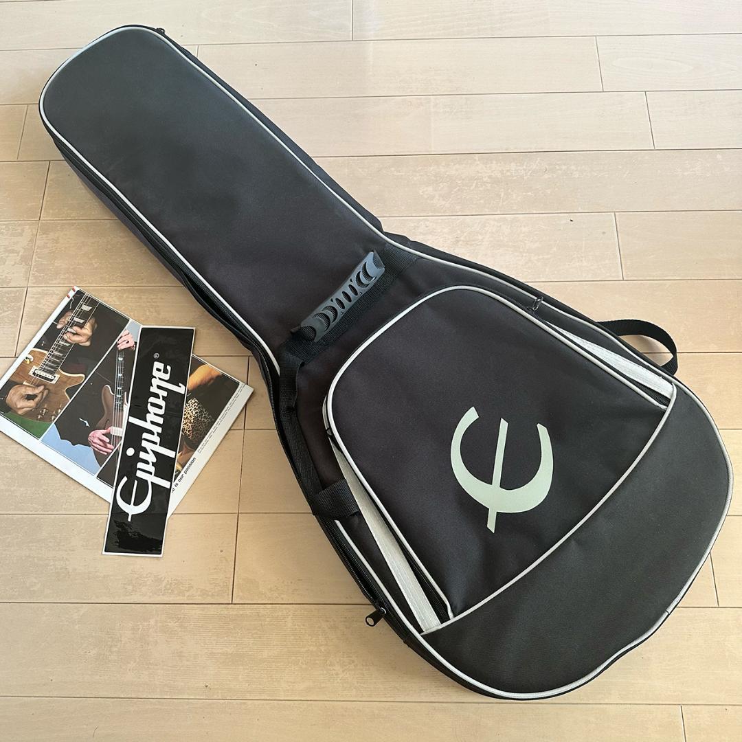 美品 Epiphone Goth Les Paul Studio Black