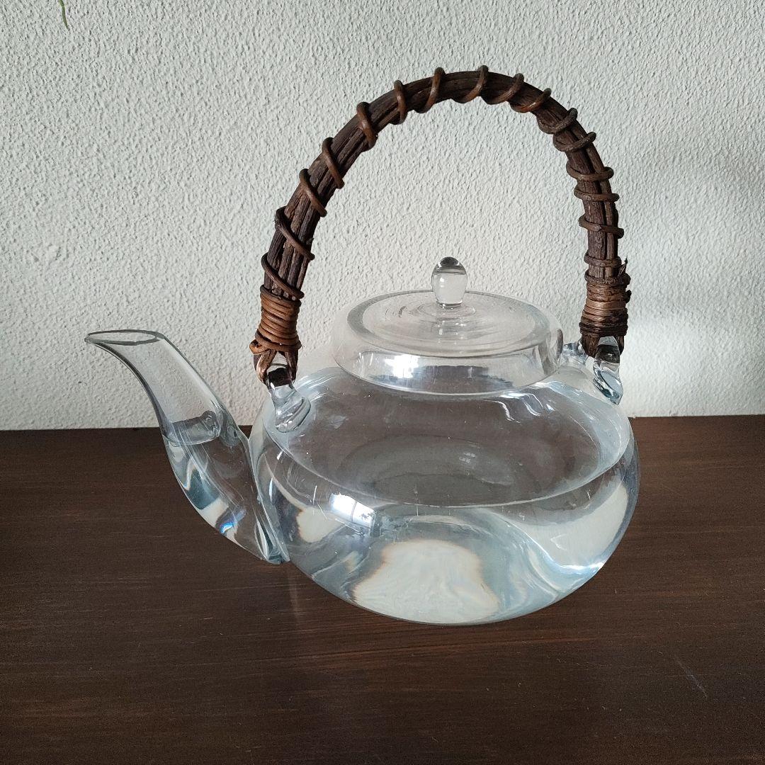 アンティーク ＊ガラス製急須＊