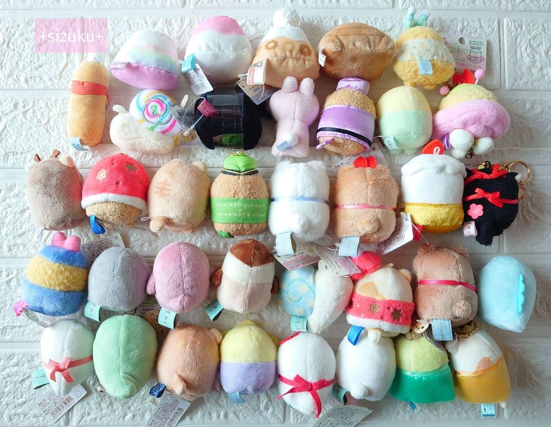 【安心】新品〜美品・36体 すみっコぐらし てのりぬいぐるみまとめ売り