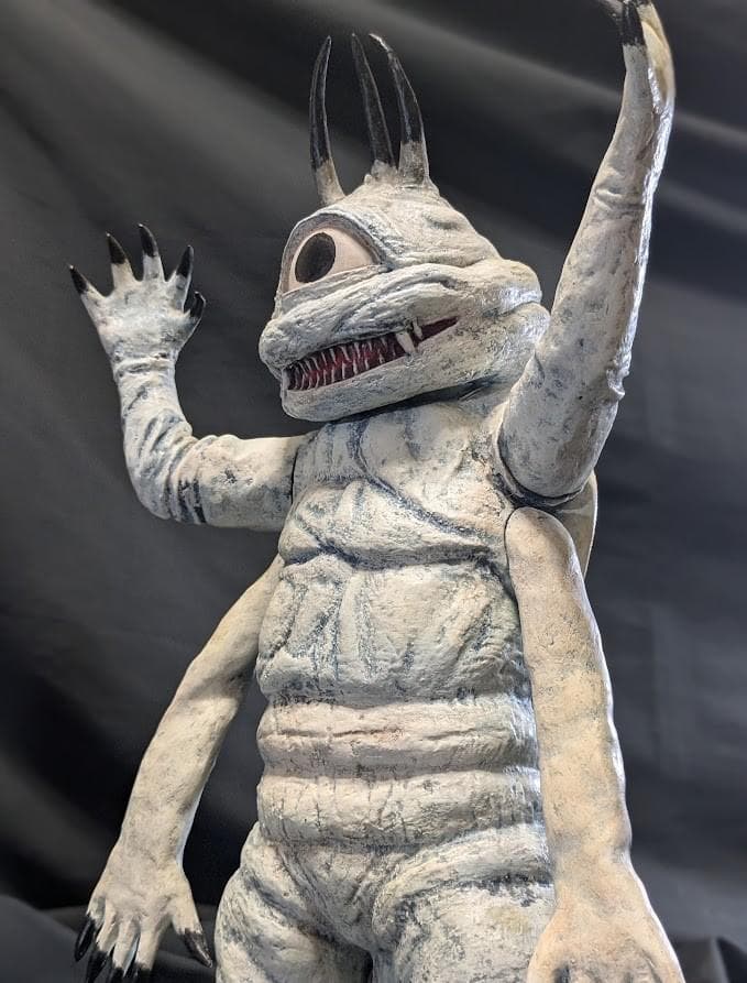 バクラー「スペクトルマン」登場怪獣（マーミット）塗装済完成品ビニパラ金剛