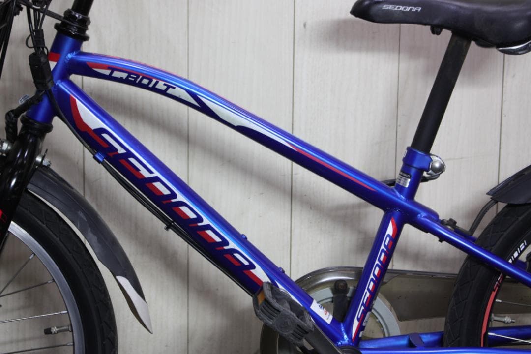 あさひ製SEDONAセドナ　20型 シマノ6速 AUTO LED 子供用MTB