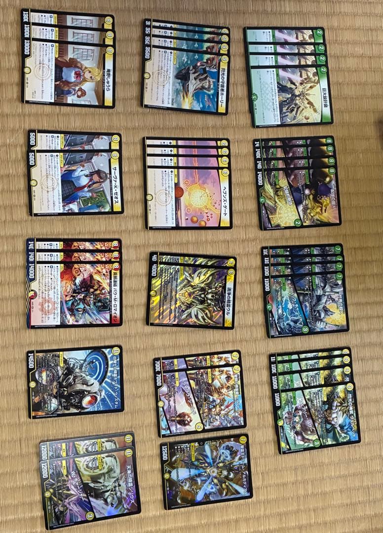 デュエルマスターズ 引退品 デッキ 10個 スリーブ その他カード値下げ可能‼️