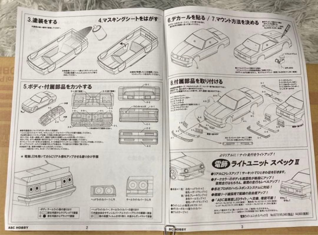 未使用 絶版品 ABCホビー スカイライン DR30 前期 1/10 西部警察
