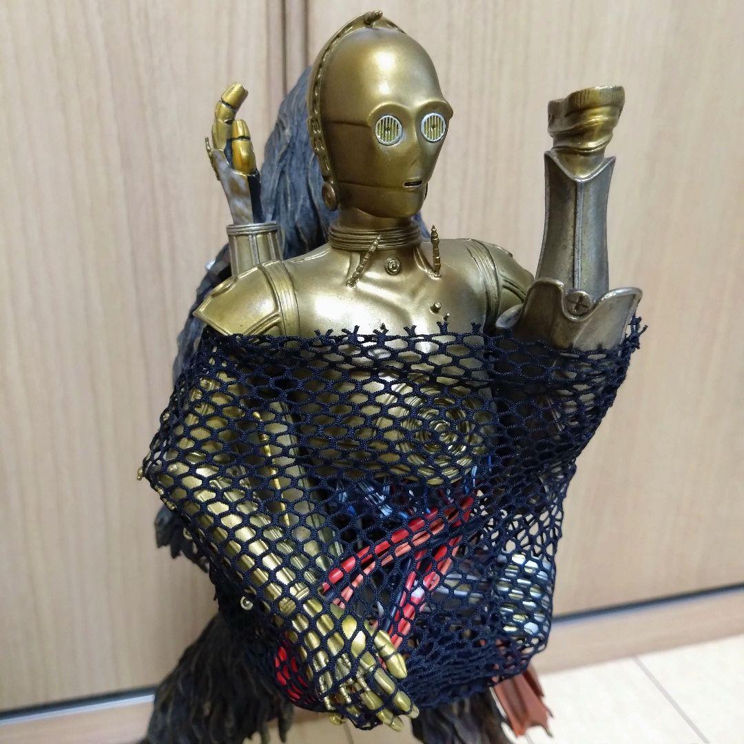 【超貴重】チューバッカ＆C-3POスタチュー シリアルPROMO GG社長サイン