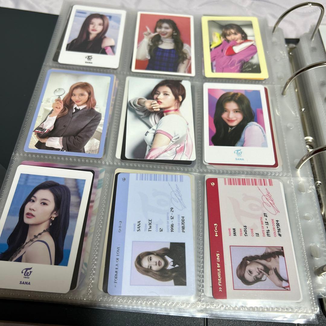TWICE サナ　トレカセット　まとめ売り